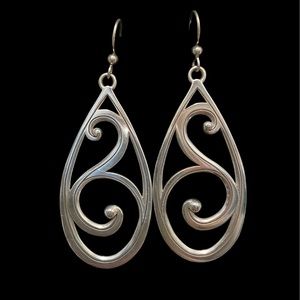 Brighton Echoes silver Drop Earrings